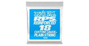 1038 Ernie Ball .018 RPS Reinforced Plain Electric Guitar Strings Single - 1ks