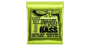 2856 Ernie Ball Regular Slinky Nickel Wound Medium Scale 45-105 - struny na basovou kytaru - 1ks