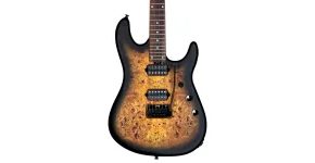 Sterling by MusicMan Richardson Cutlass 6, Natural Poplar Burl Burst - elektrická kytara - 1ks