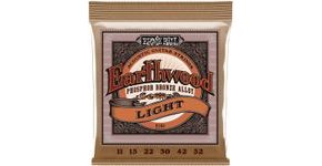 2148 Ernie Ball Earthwood .011-.052 Light Phosphor Bronze Acoustic Strings - struny na akustickou kytaru - 1ks
