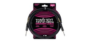 6072 Ernie Ball Speaker Classic Cable - reproduktorový kabel rovný / rovný jack - 1.83m - černá barva - 1ks