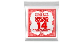 1014 Ernie Ball .014 Electric Plain Single String - jednotlivá struna - 1ks