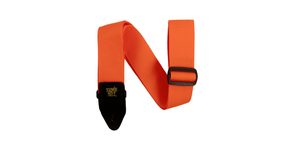 5353 Ernie Ball Polypro Guitar Strap - Orange & Black - kytarový popruh - 1ks