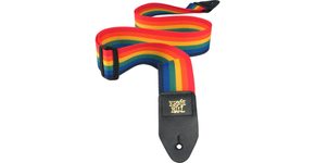 4044 Ernie Ball Polypro Guitar Strap - Rainbow - kytarový pás - 1ks