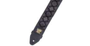 4093 Ernie Ball Polypro Jacquard Strap - Regal Black - pás na kytaru