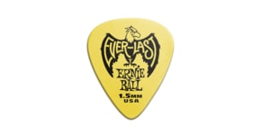 9195 Ernie Ball Everlast Picks Yellow 1.5mm - kytarová trsátka 1ks