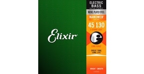 Elixir Bass Nanoweb Light 5str / 45 - 130 / - basové struny
