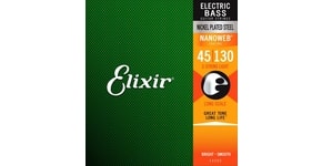Elixir Bass Nanoweb Light 5str Nickel Plated Steel / 45 - 130 / - struny na basovou kytaru - 1ks