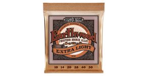 2150 Ernie Ball Earthwood Extra Light Phosphor Bronze - Extra Slinky Acoustic .010 - .050 - struny na akustickou kytaru - 1ks