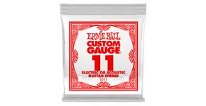 1011 Ernie Ball .011 Electric Plain Single String - jednotlivá struna - 1ks