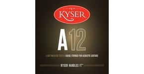 Kyser USA LIGHT/MEDIUM A12, 92/8 phosphor bronze, 12-53 - struny na akustickou kytaru