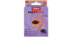 Alpine Partyplug Black - špunty do uší - 2ks