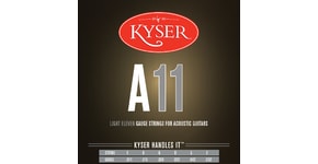 Kyser USA  LIGHT A11, 92/8 phosphor bronze, 11-52 - struny na akustickou kytaru