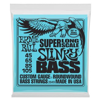 2849 Ernie Ball Slinky Super Long Scale .045. - .0105