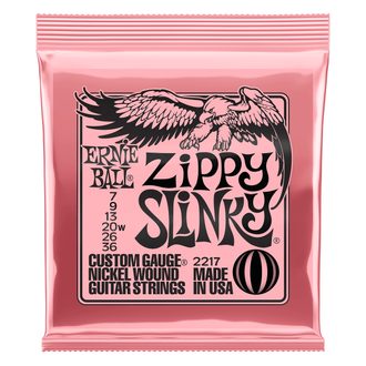 2217 Ernie Ball Zippy Slinky Nickel Wound Electric Guitar Strings .007 - .036 - struny na elektrickou kytaru - 1ks