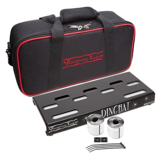 Voodoolab Dingbat TINY Pedalboard 14.5" x 6.4" (368mm x 162mm) + gigbag + pedal power montážní brakety - 1ks