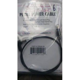 Voodoolab PPBAR-RS 2.1mm Rovný / Lomený  - 18” / 46cm /- napájecí kabel