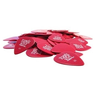 9123 Ernie Ball série SIDEMAN Heavy 0.94mm Red Celluloid Picks -  červené, celuloidové - 1ks