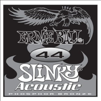 1844 Ernie Ball .044 Earthwood Phosphor Bronze Acoustic Guitar Strings Single - jednotlivá struna na akustickou kytaru - 1ks