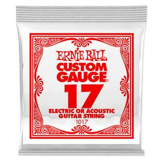 1017 Ernie Ball .017 Electric Plain Single String - jednotlivá struna - 1ks