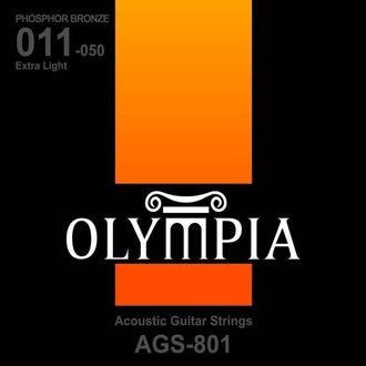Olympia AGS 801 Phosphor Bronze 11 / 50 - akustické struny