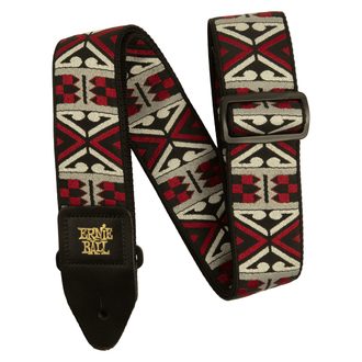 5339 Ernie Ball Primal Red Jacquard Strap - kytarový pás - 1ks