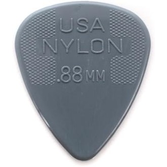 DUNLOP Nylon Standard - tmavě šedá -  0.88mm - kytarová trsátka - 12ks