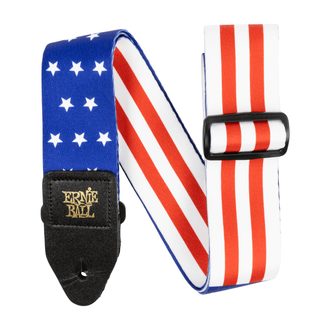 5631 Ernie Ball Premium Guitar Strap/Bass Strap - Stars and Stripes - kytarový pás - 1ks