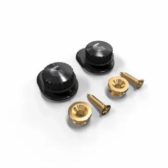 D'ADDARIO PW-SLS-03 - Universal Strap Lock System - Gold - zámky na řemen - 2ks