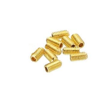 M07123 MusicMan Bridge Saddle Height Screws - SR5 Gold (150 model) - 10ks
