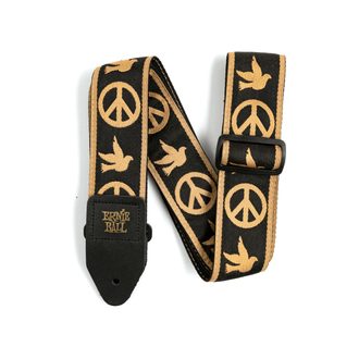 4613 Ernie Ball Peace Love Dove Jacquard Strap - kytarový pás