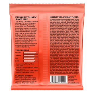 2615 Ernie Ball Skinny Top Heavy Bottom Slinky 7-String Nickel Wound Electric Guitar Strings 10 - 62 Gauge - struny na sedmistrunnou elektrickou kytaru