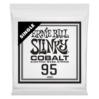 10695 Ernie Ball .095 Cobalt Wound Electric Bass String Single - .095 - jednotlivá struna na basovou kytaru - 1ks
