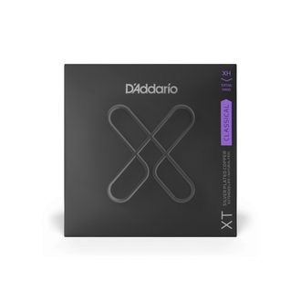 D’Addario XTC44 - Composite/Nylon Coated Classical Guitar Strings - Extra Hard Tension - " potažené " struny na klasickou kytaru - 1ks