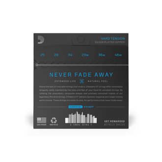 D’Addario XTC46FF - Dynacore/Carbon Coated Classical Guitar Strings - Hard Tension - " potažené " struny na klasickou kytaru - 1ks