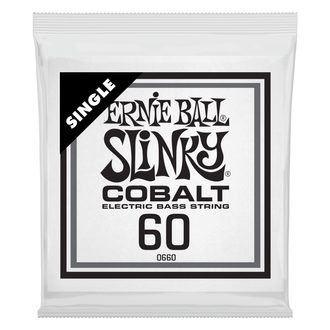 10660 Ernie Ball .060 Cobalt Wound Electric Bass String Single - jednotlivá struna na basovou kytaru - 1ks