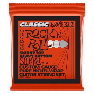 2254 Ernie Ball Skinny Top Heavy Bottom Slinky Classic Rock n Roll Pure Nickel Wrap Electric Guitar Strings 10-52 Gauge - struny pro elektrickou kytaru - 1ks