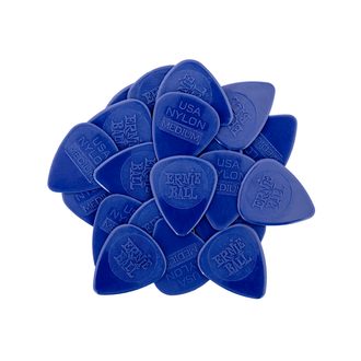 9131 Ernie Ball Nylon Medium 0.72mm Blue Pick - medium - nylonové trsátka - 50ks