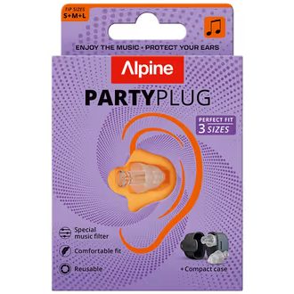 Alpine Partyplug Transparent - špunty do uší - 2ks