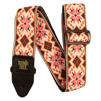 5337 Ernie Ball Cinnamon Needlepoint Jacquard Strap - kytarový pás - 1ks