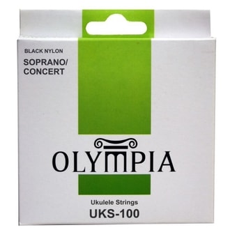 Olympia UKS100 Black - ukulele struny