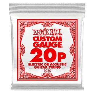 1020 Ernie Ball .020 Electric Plain Single String - jednotlivá struna - 1ks