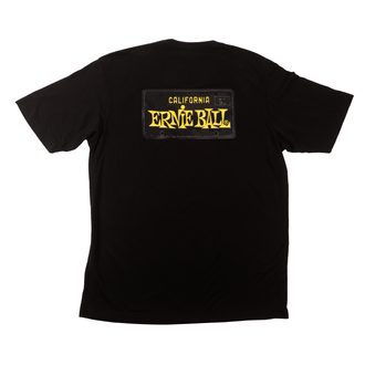 4879 Ernie Ball CA License Plate T-Shirt XL triko