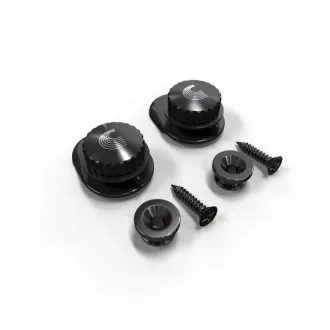 D'ADDARIO PW-SLS-01 - Universal Strap Lock System - Black - zámky na řemen - 2ks