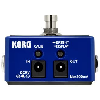 Korg Pitchblack X Limited - Blue - pedálová chromatická ladička - 1ks