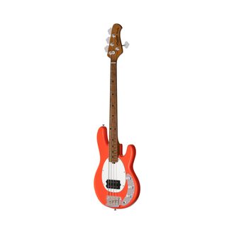 Sterling by MusicMan - RAYSS4-FRD-M2 - StingRay - Short Scale - Fiesta Red - basová kytara