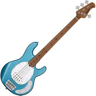 Sterling by MusicMan StingRay RAY34-BSK-M2, Blue Sparkle - basová kytara