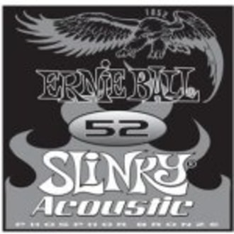 1852 Ernie Ball .052 Earthwood Phosphor Bronze Acoustic Guitar Strings Single - jednotlivá struna na akustickou kytaru - 1ks