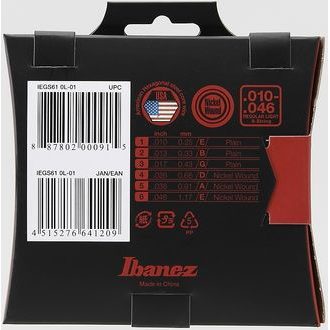 Ibanez - IEGS61 - Regular Light - .010 - .046 - struny na elektrickou kytaru - 1ks