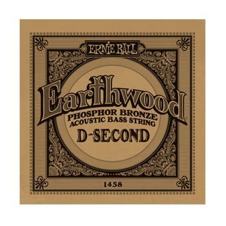 1458 Ernie Ball .055 Earthwood Phosphor Bronze Acoustic Bass String Single - jednotlivá struna na akustickou baskytaru - 1ks